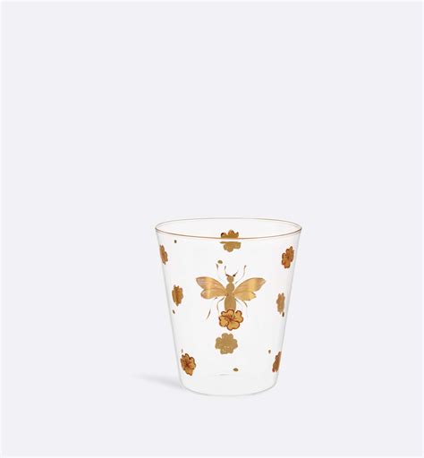 abeille dior|Water Glass Gold.